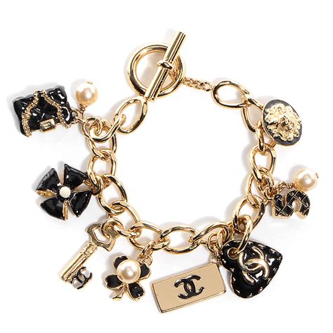 chanel charms for bracelets|chanel charm bracelet for sale.